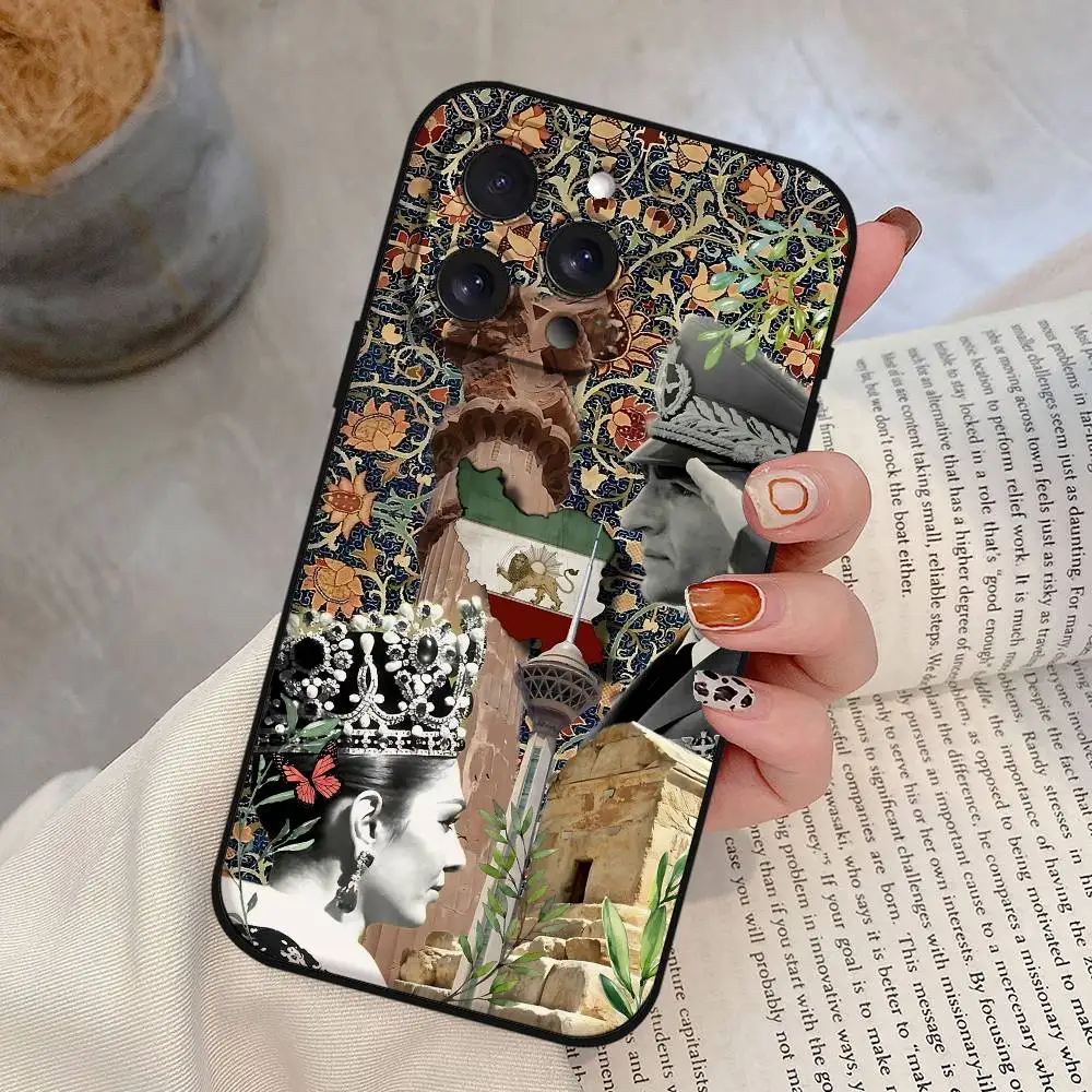 Elegant Mohammad Reza Pahlavi Iran TPU Phone Case - Soft and Skin-friendly