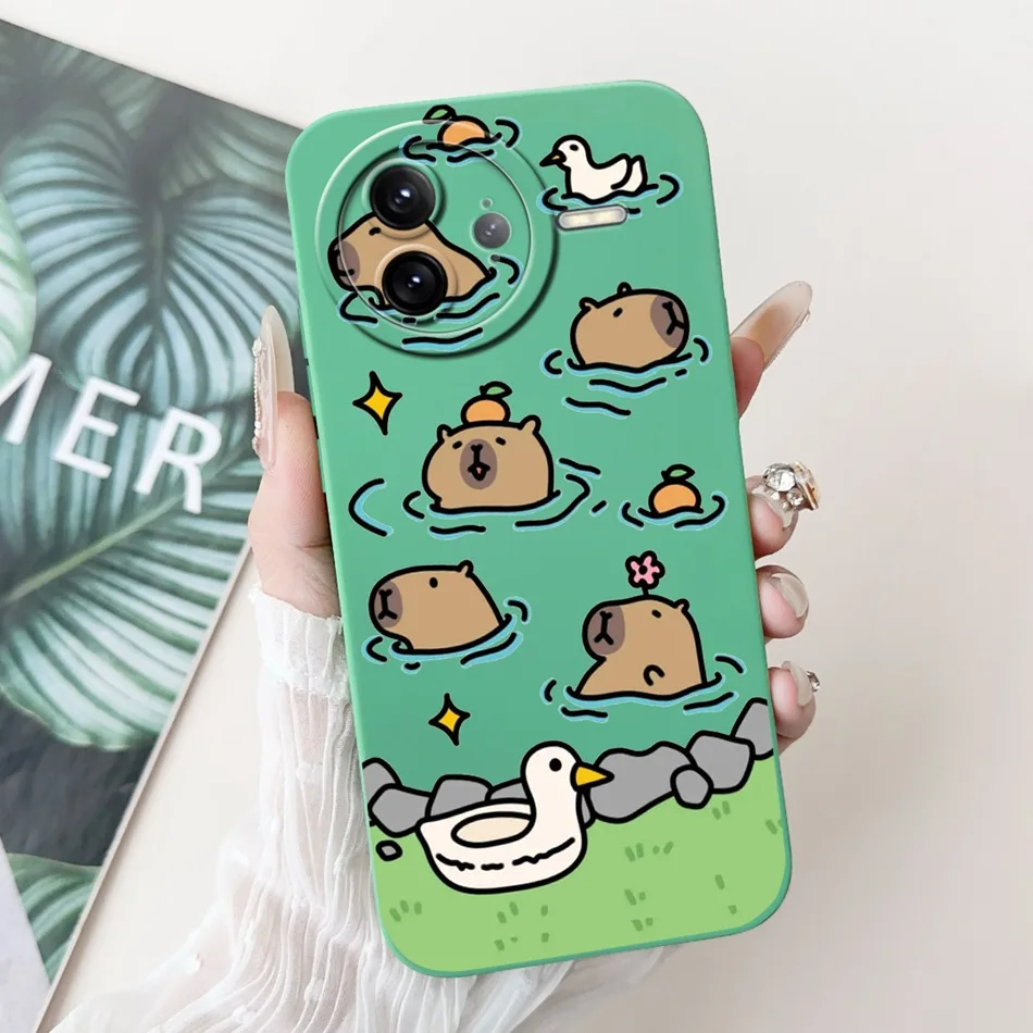 Cute Cat Panda Cartoon Soft Silicone Shockproof Phone Case
