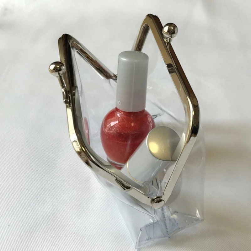 PVC Coin Purse Creative Transparent Hand-held Coin Bag