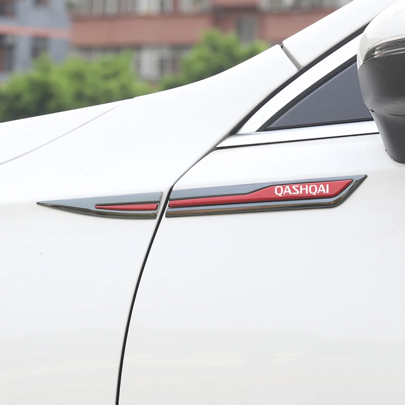 

2 шт., металлические наклейки на дверь автомобиля Nissan xiaoke