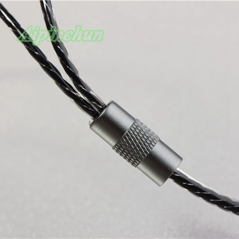 Aipinchun Jack a 3 poli da 3.5mm cavo Audio per auricolari fai da te sostituzione per la riparazione delle cuffie cavo a LC-OFC fili