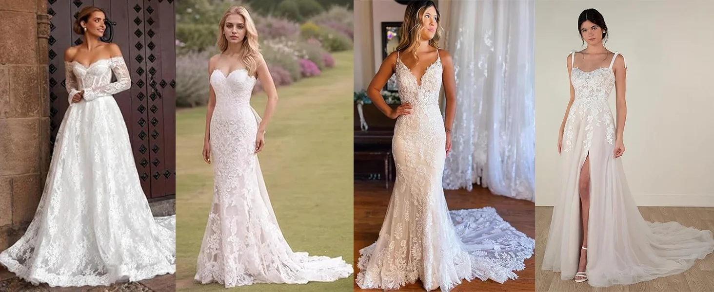 Hochzeitskleid für die Braut