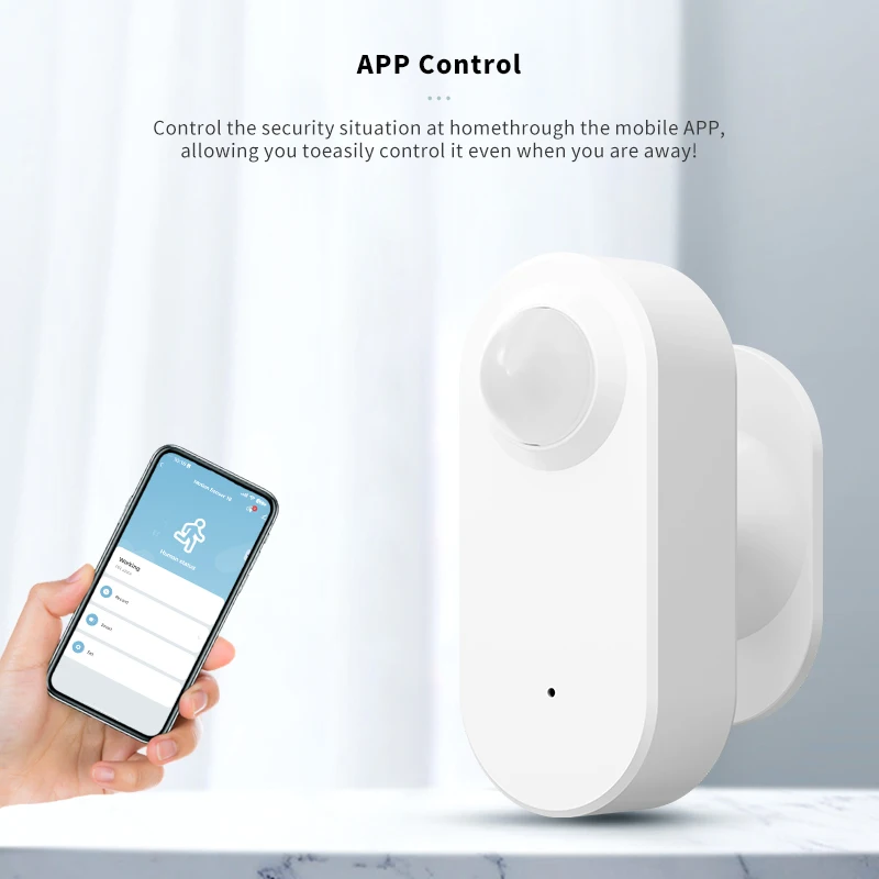 Tuya Zigbee/Wifi IR Sensor Human Movement Sensor Security Stealing Alarm Detection Remote Application Control Smart life motion detector motion sensor human presence sensor