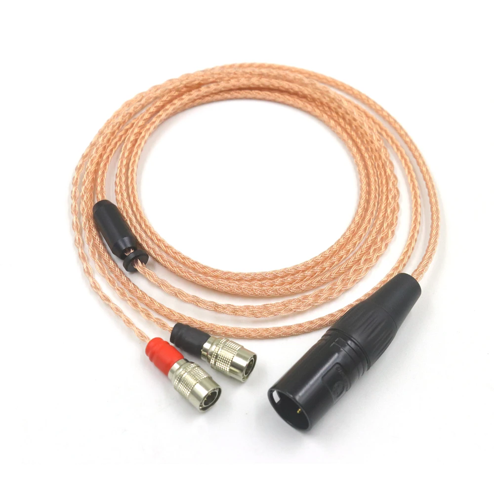 16 Core Essence Shrinks Copper OCC 2.5/3.5/4.4/XLR Plug Earphone 