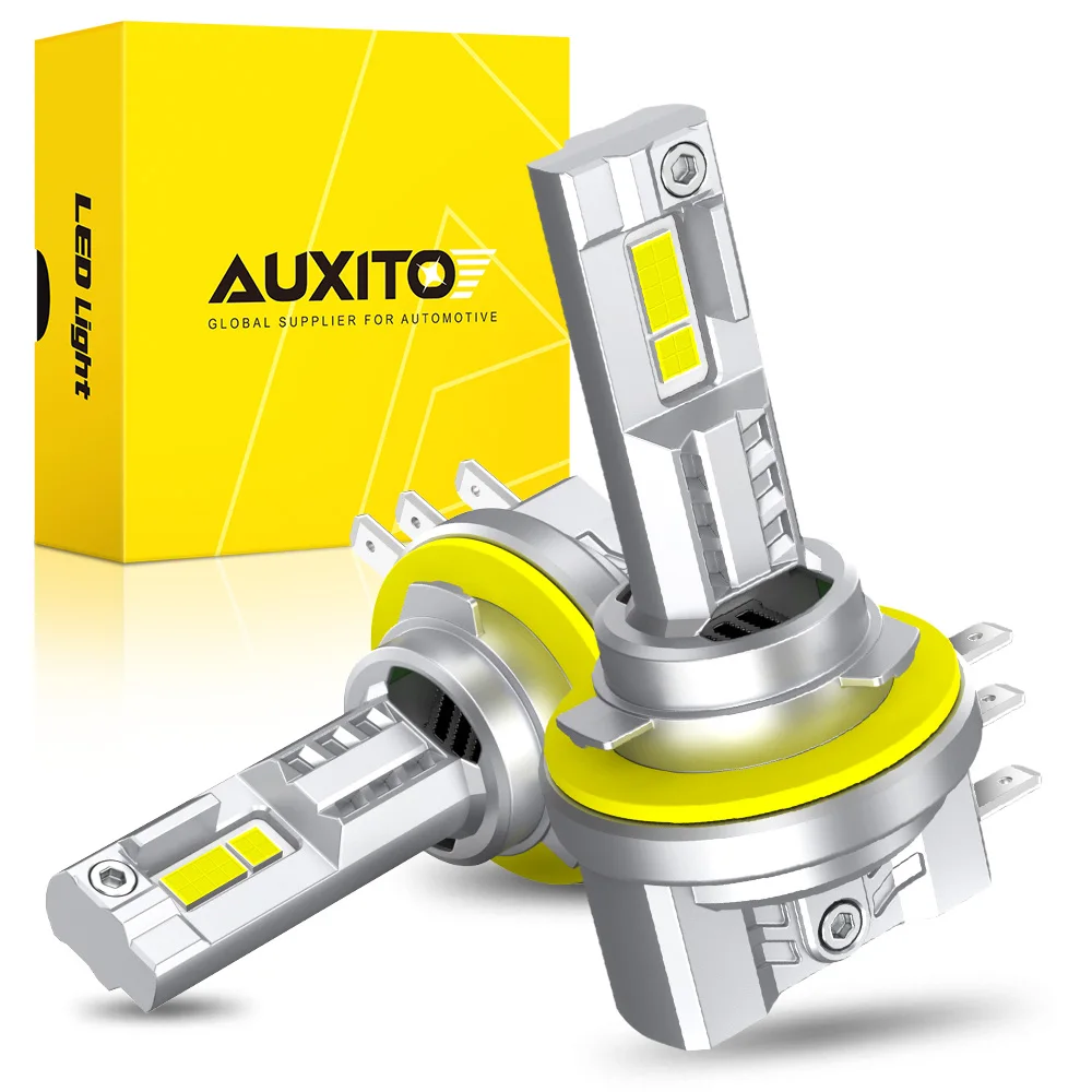 Auxito 2Pcs Led H15 Lampadina Canbus High Beam 30000Lm 60W Lampadine Per Fari Auto H15 Led Con Drl Luci Di Marcia Di Guida 6500K
