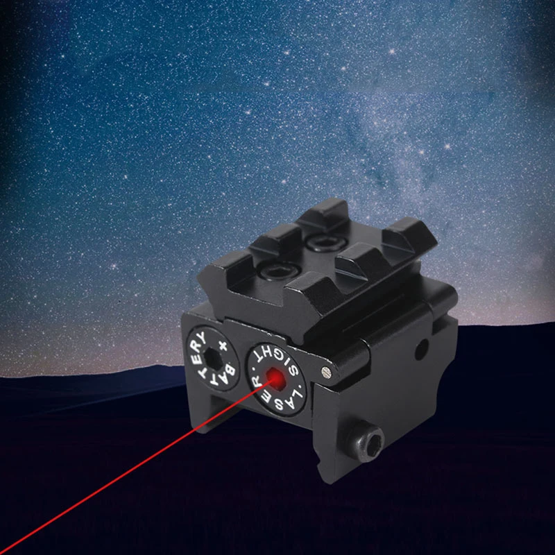 Tactical Mini Red Dot Laser Sight Airsoft Rifle scope Laser Pointer
