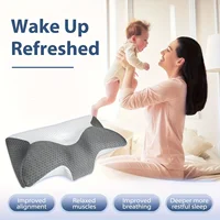 Cervical Memory Foam Pillow Pillows For Neck Shoulder Pain Ergonomic Orthopedic Sleeping Contoured Support Pillow Side Sleepers 2