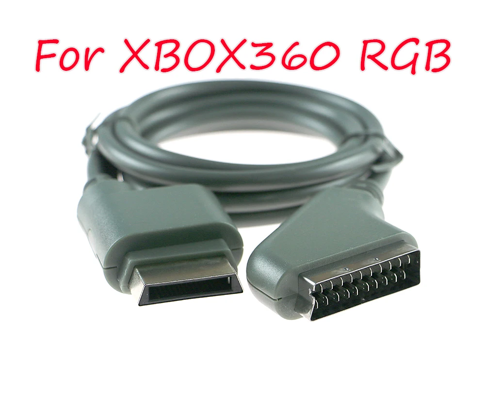 1Pc 1.8M 6Ft Scart Rgb Hd Tv Audio Video Cavo Av Per Xbox360 Xbox 360