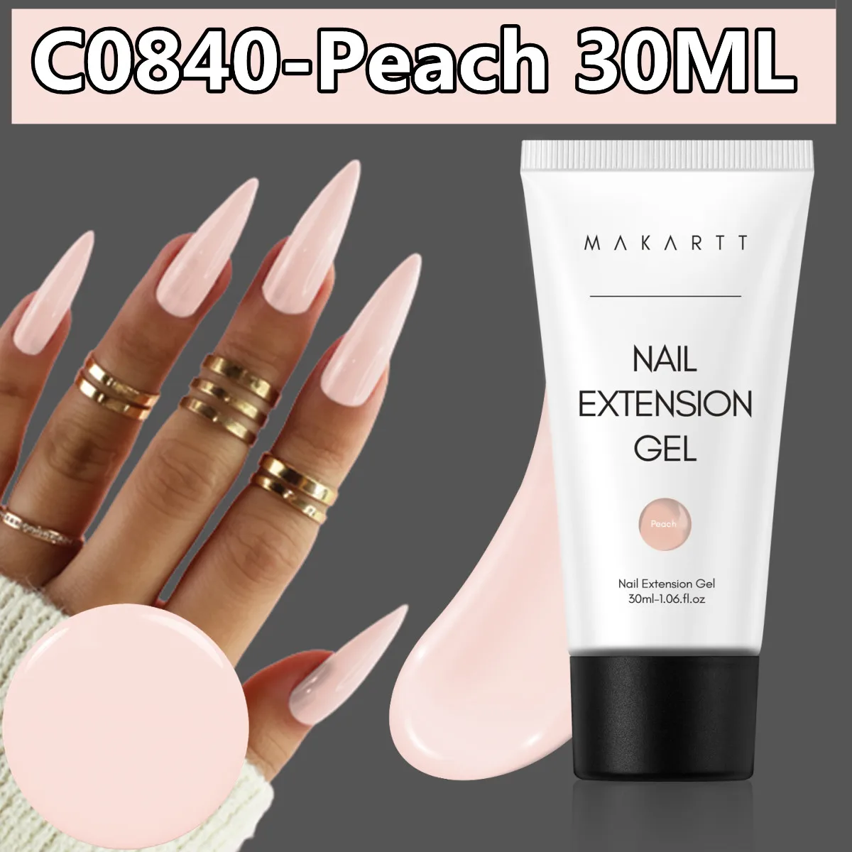C0840-Peach 30ML