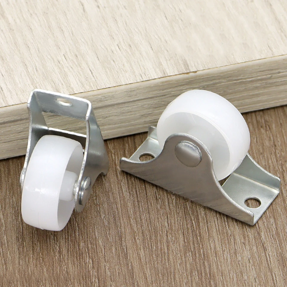 Ruote Girevoli Laterali 1.25 Pollici - 4 Pezzi In Gomma Per Mobili - Foto 5