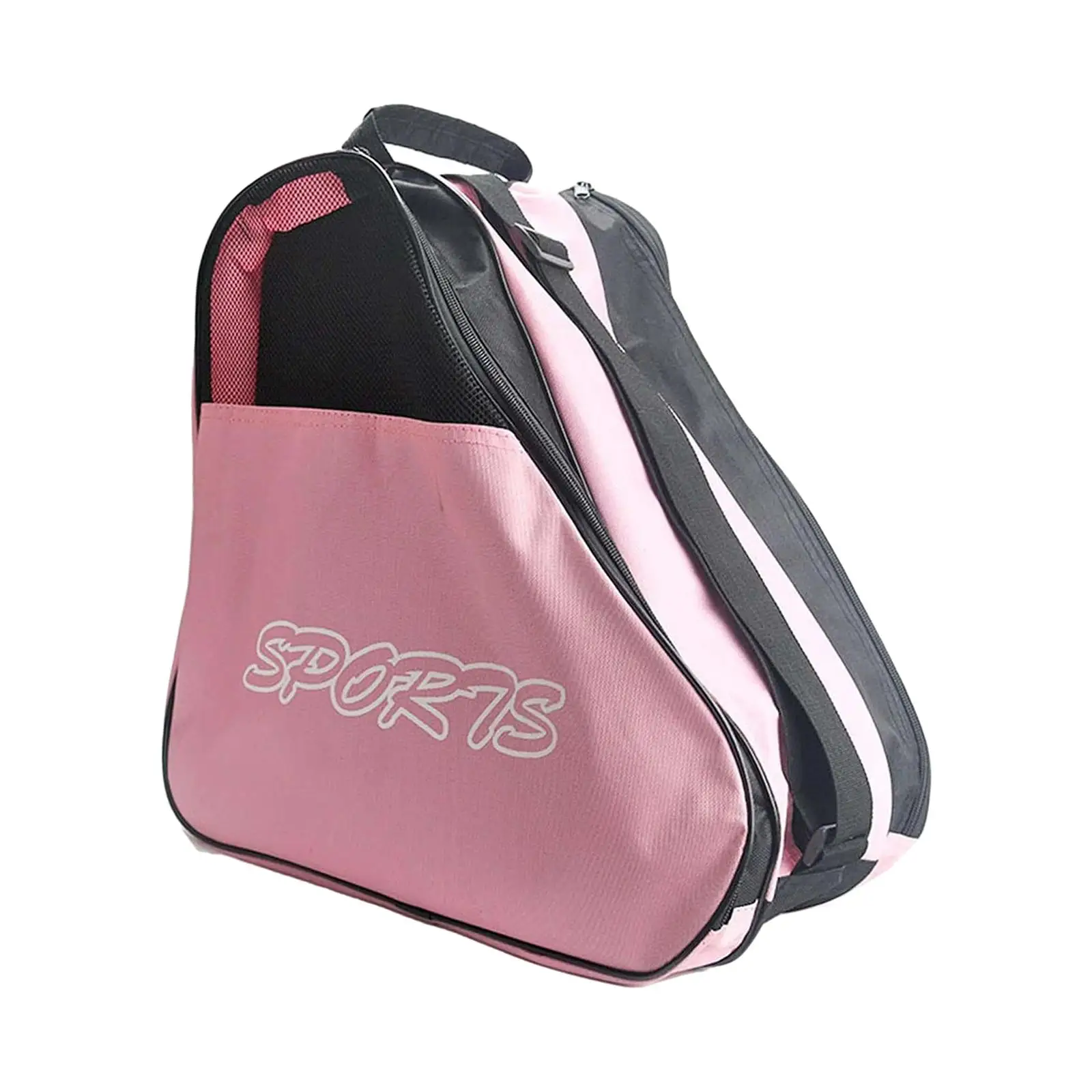 Roller Skates Bag Breathable Portable Skates Storage Bag Triangle Skates Bag Skating Shoes Bag for Girls Men Women Kids Boys