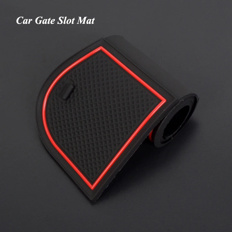 

Anti-Slip Gate Slot Mat Rubber Coaster For Renault Koleos 2017 2018 Non-Slip Mats Door Groove Pad Car Interior Accessories