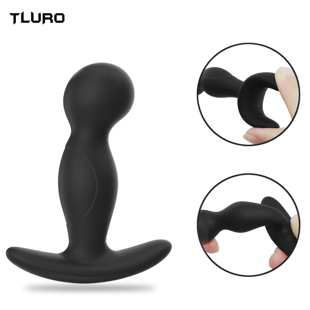 Weicher Silikon Analtrainer Mit Vibrationsbullet Für Männer_voghion.com