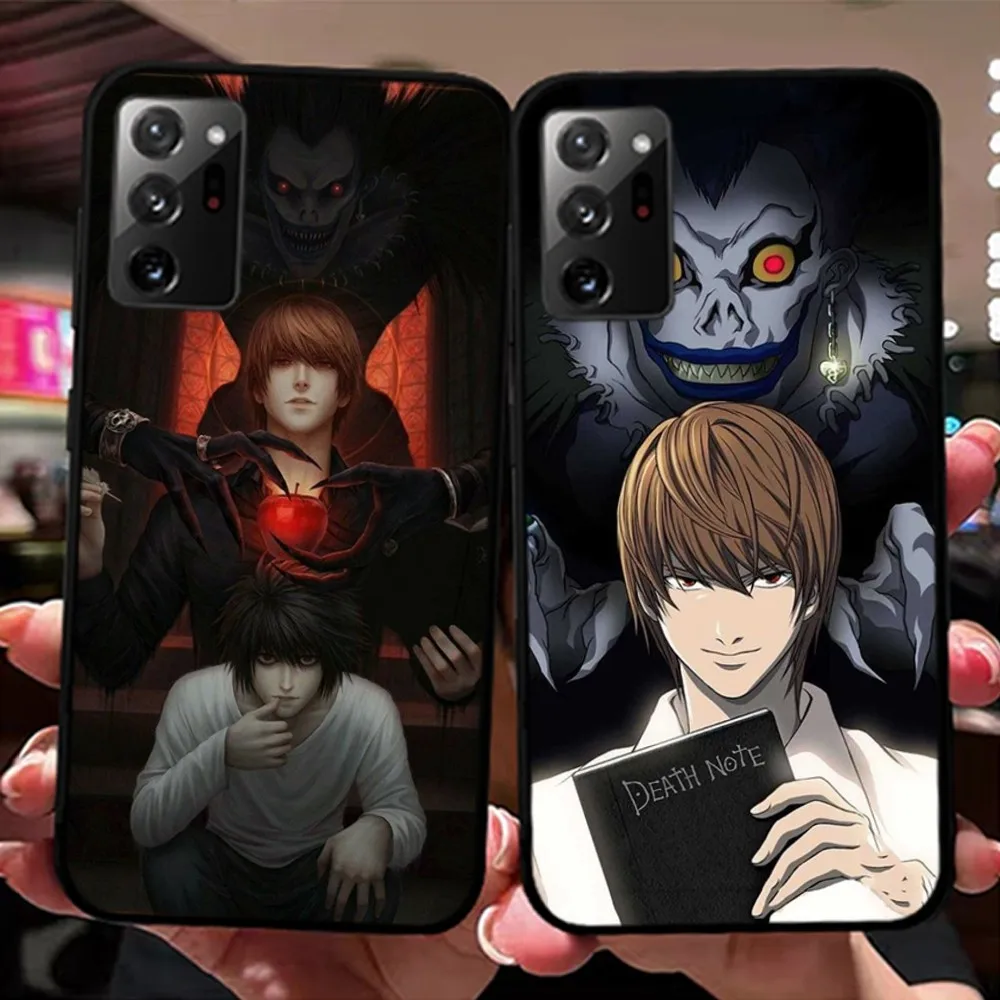 D-Death Note-S R-Ryuk Kira Custodia Per Telefono Per Samsung Note 8 9 10 20 Pro Plus Lite M 10 11 20 30 21 31 51 A 21 22 42 02 03