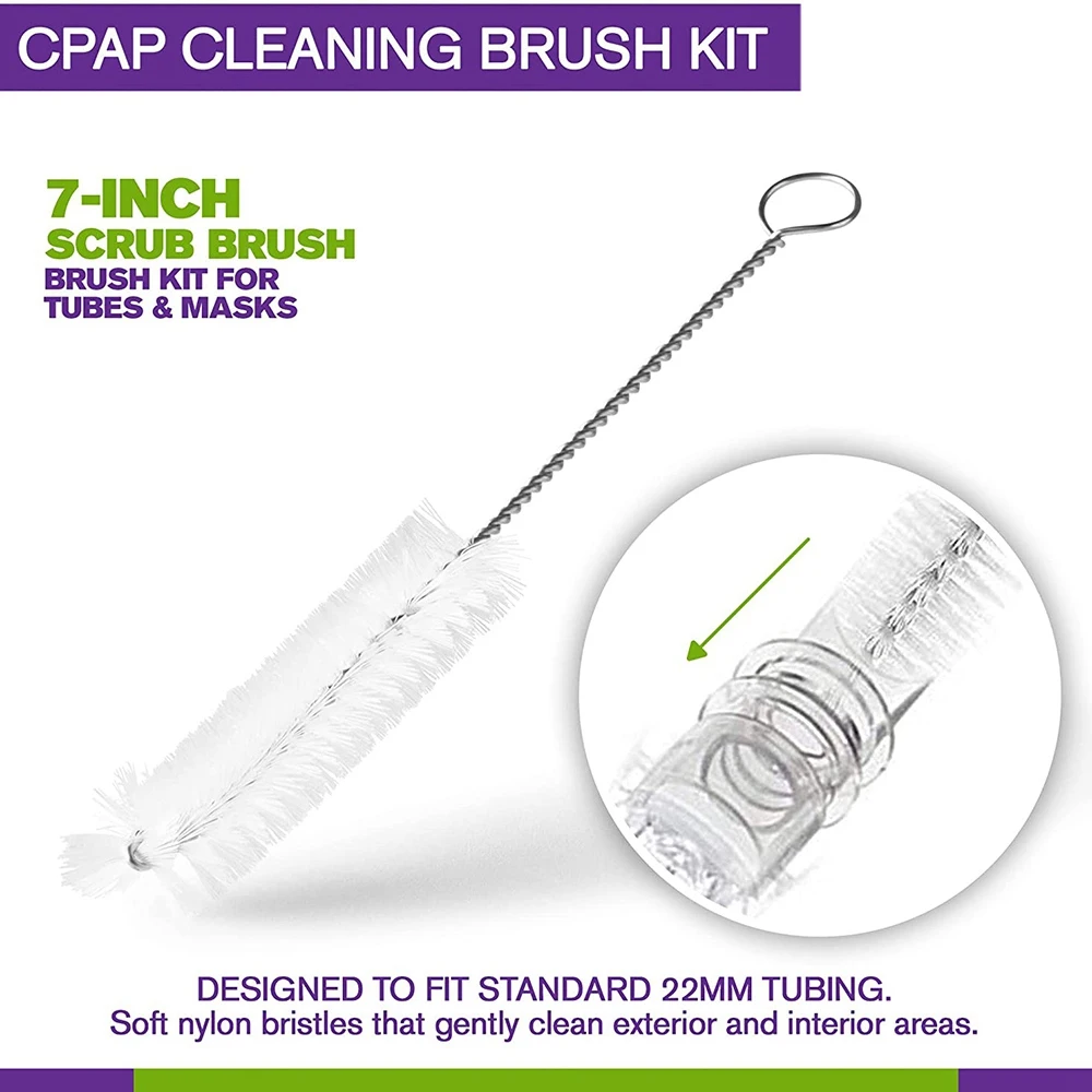 Respirator Hose Tube Cleaning Brush CPAP Cleaner Supplies Drinking Pipe Tube Cleaner Bottle Brush Cleaning Tools 5