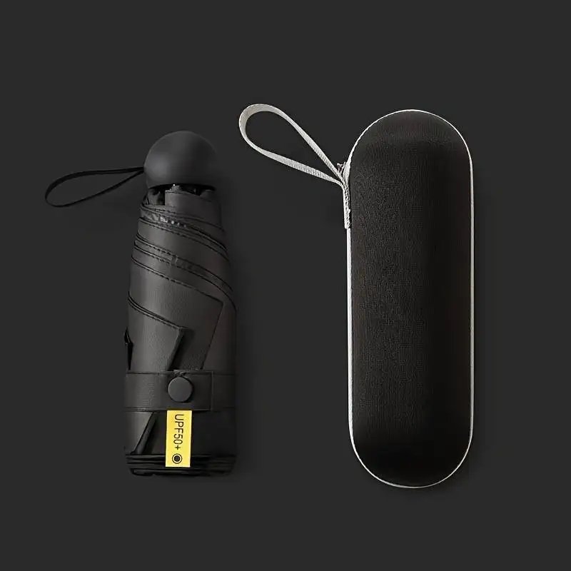 מטריה קומפקטית מפוארת - UPF 50+ ומסגרת אלומיניום קלה לנשיאה קלה