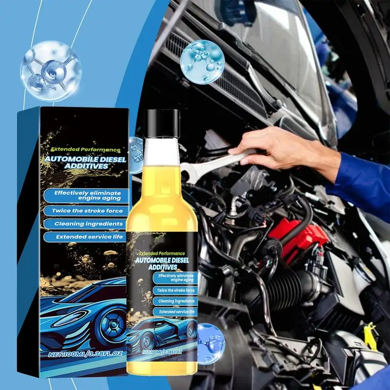Engine Oil Additive Performance Booster Effective Oil Stabilizer Prevents Clogging Engine & Fluid Additives Efficiency
