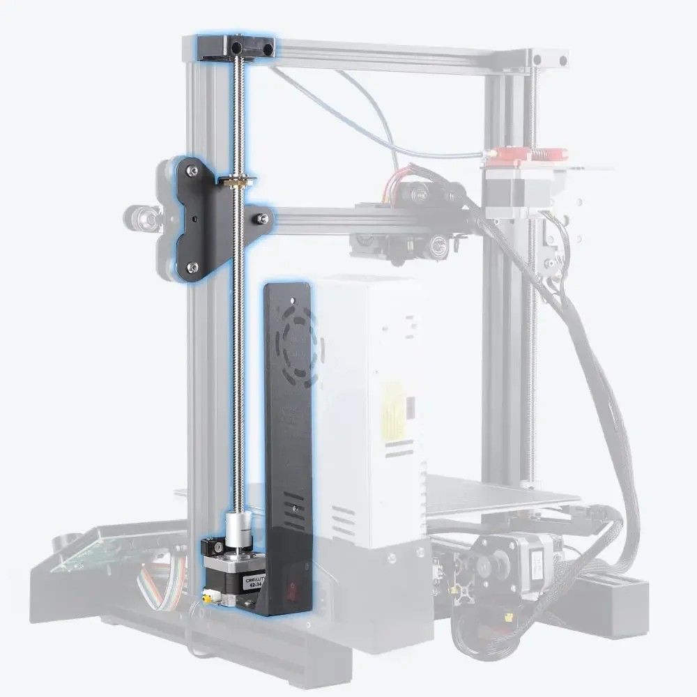 Creality Ender-3 V2 이중 Z 축 키트 리드 스크류 Ender 3/Ender-3 Pro/Ender-3 V2 3D 프린터용 스테퍼 모터가 있는 이중 나사 로드