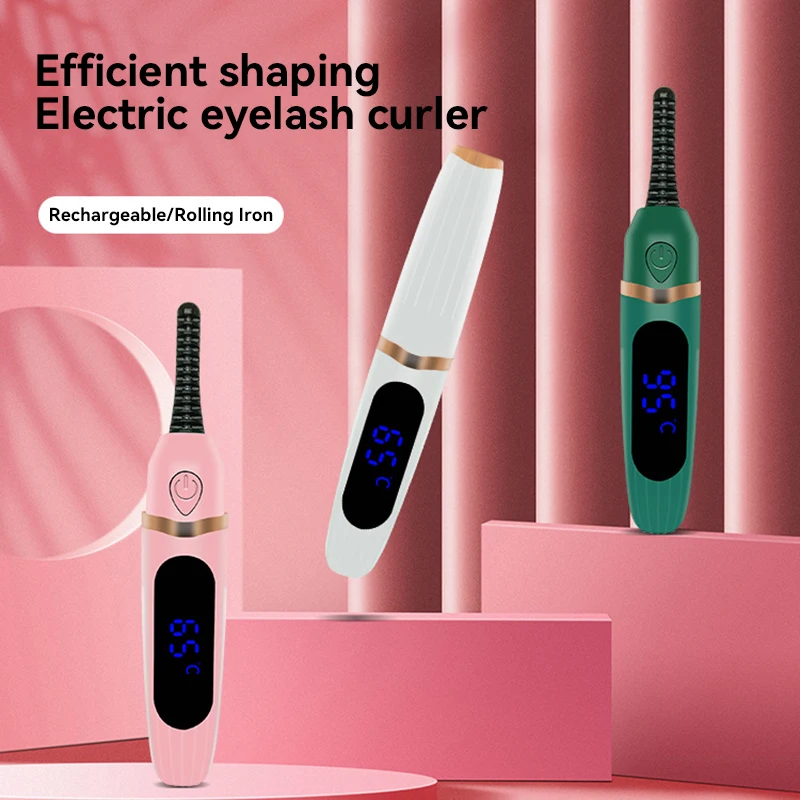 Electric Eyelash Curler Portable Eyelash Curling Device Quick Natural Curler Safe Long Lasting Make up Tool 2025, eyelash curler