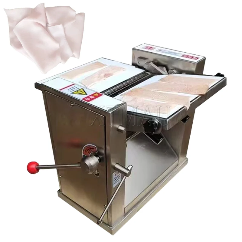 

Full Automatic Pork Peeling Machine Slot Meat Peeling Machine Pork Peeling Machine