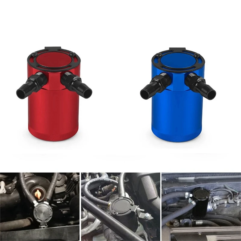 AUAU-Universal Two-Hole Oil Vent Pot Waste Gas Waste Oil Recovery Pot High Double-Channel Gas Pipe
