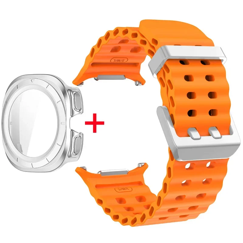 Ultimate 2-in-1 Watch Protection & Style Set with Strap, Case, and Screen Protector