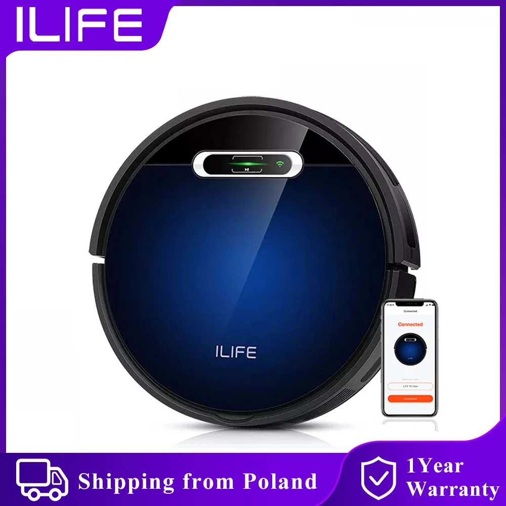 Ilife B5 MAX Robot Vacuum Cleaner App Control Smart Home Wireless