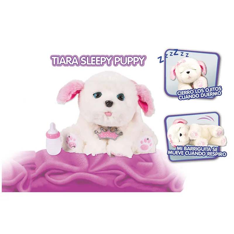 tiara sleepy puppy little live pets