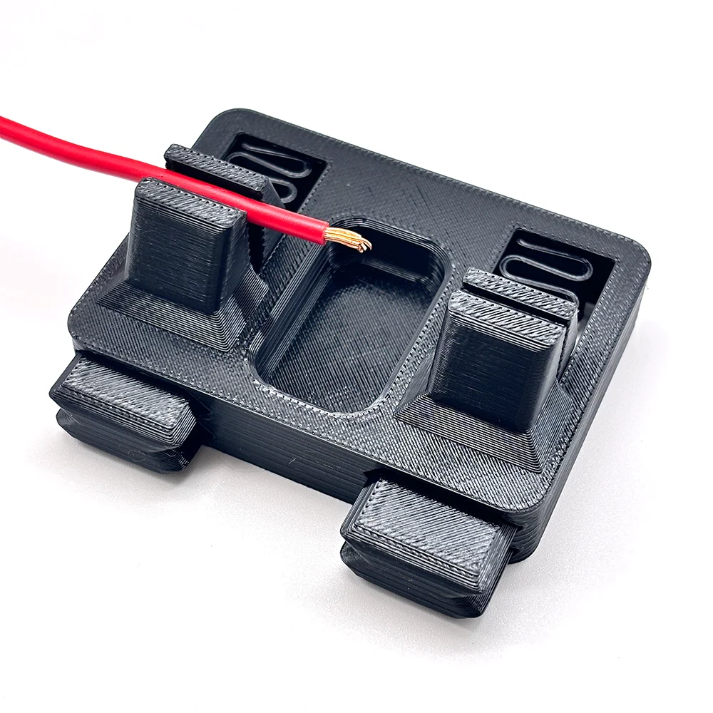 ABS Welding Wire Fixture Soldering Wire Holder Welding Clamp Repair Tool Secure Hold for Neat Wiring Solutions soldering wire holder 1PC