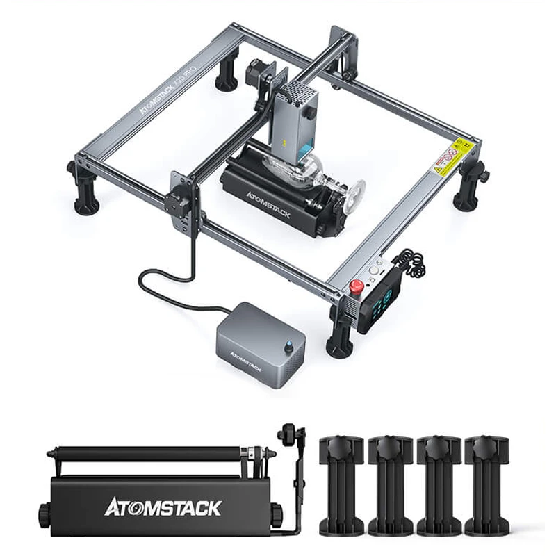 Atomstack X20 Pro 130w Laser Engraver Metal Wine Glass Cup Engraving Marking Cutting Machine