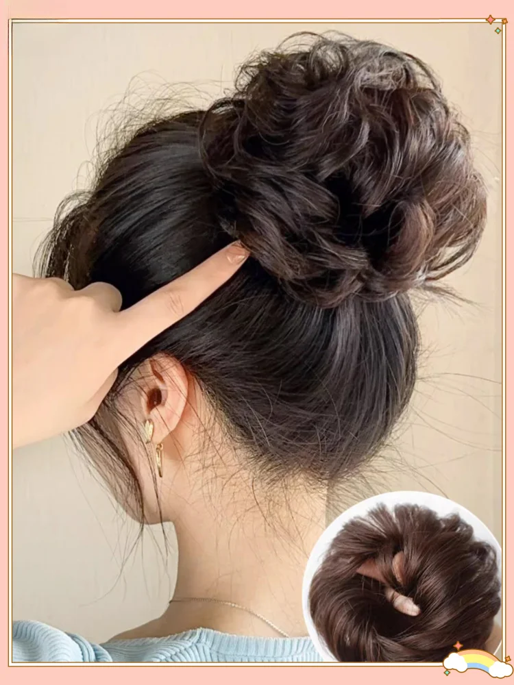 헤어밴드 가짜머리 헤어밴드 빵빵한 머리 가짜머리 헤어밴드