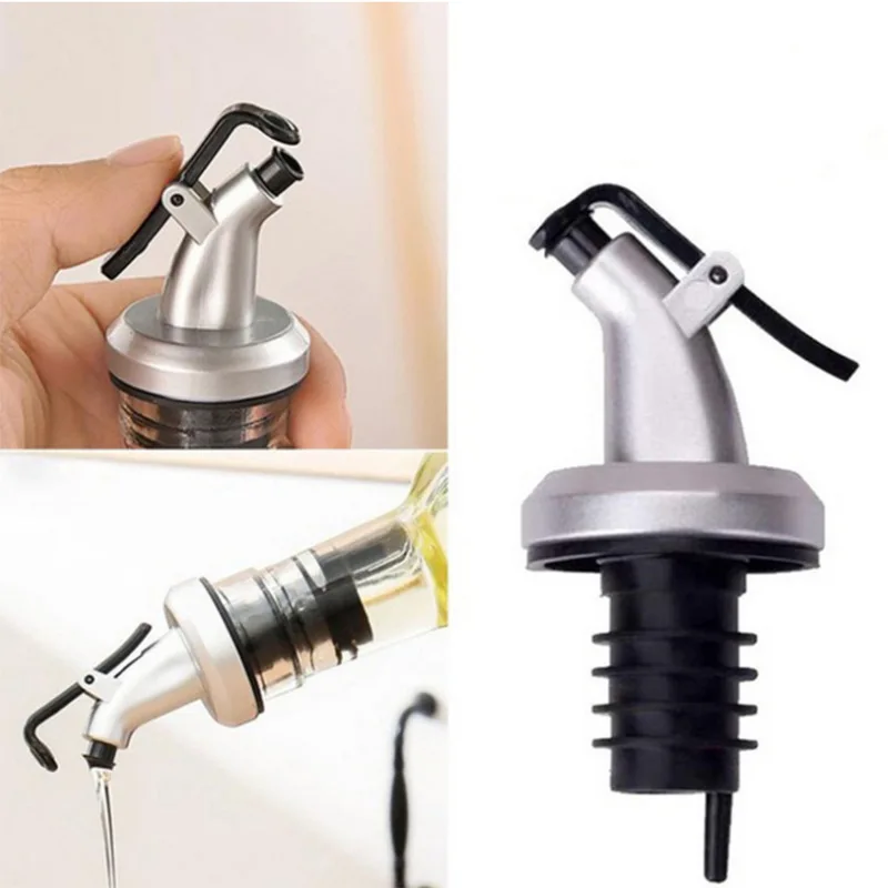 

2 Pcs Olive Oil Pour Spouts Oil Vinegar Wine Dispenser With Leakproof Nozzle Oil Bottle Stopper Liquor Pourer Dispenser