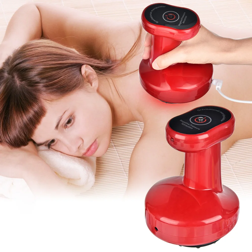 Electric Cupping Massage Apparatus Vacuum Suction Cup 2 Gears Gua Sha Scraping Device Meridian Fat Burning