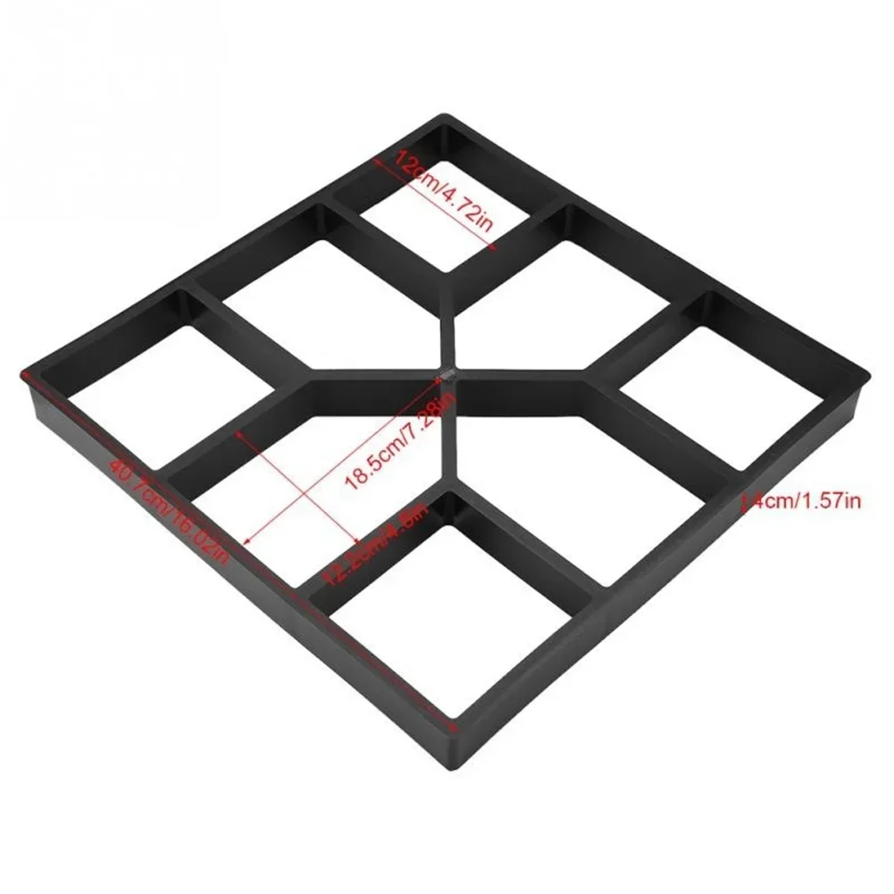 DIY Path Maker Paver Molds Reusable Concrete Mold Concrete Cement Walk Garden Path Paving Paver Patio Molds Paviment concrete molds garden path molds