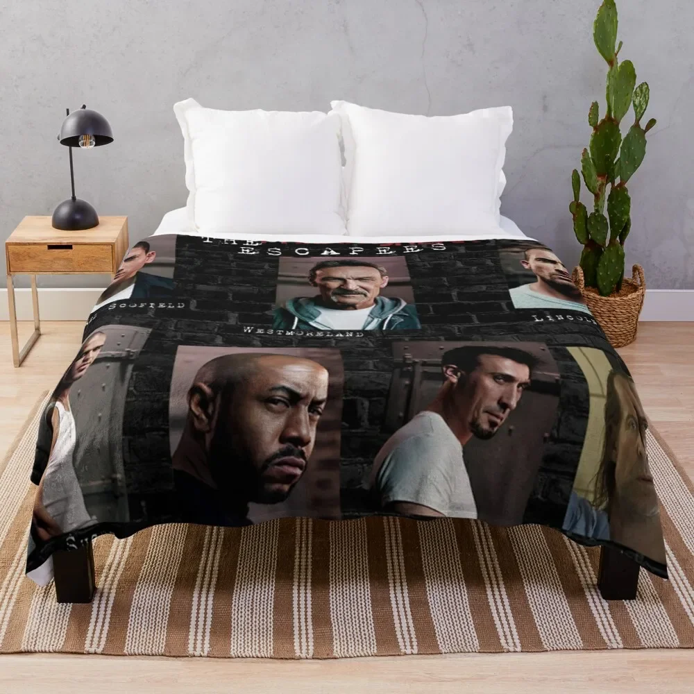 

Prison Break Throw Blanket Furry Thins Winter beds Blankets