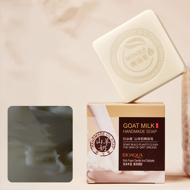 Bamboo Charcoal Hand Cleaning Soap Moisturizing Deep Cleaning Oil Control Essence Soap Body/Face Body Care Product