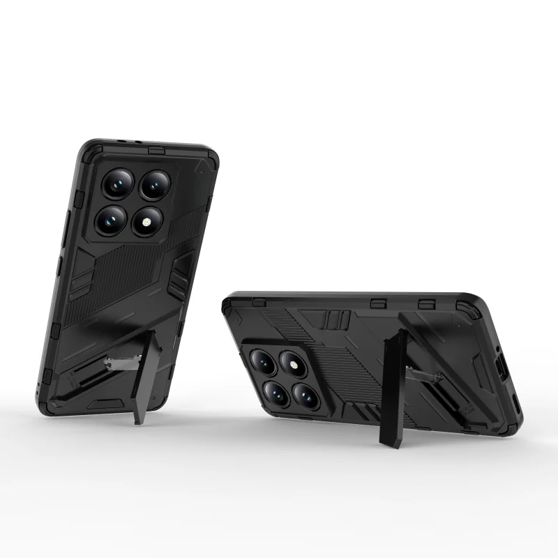 Shockproof Armor Case with Car Magnetic Stand and Protection Cover