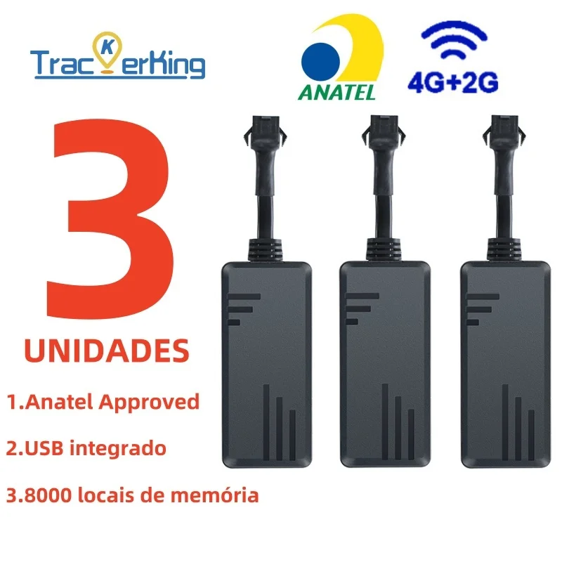 3pieces J16 4G Vehicle GPS Tracker CAT1 ACC Relay 2G Battery Car Bus Truck Motorcycle GT06 CRX3 Protocol For TrackerKing gps tracker,car tracker