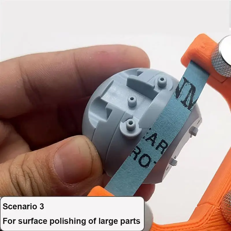Model Toys Cylindrical Curved Surface Sander Polisher For Hobby Model Building Tools DIY Hand Grinder Multi-Function Sander Kit 2