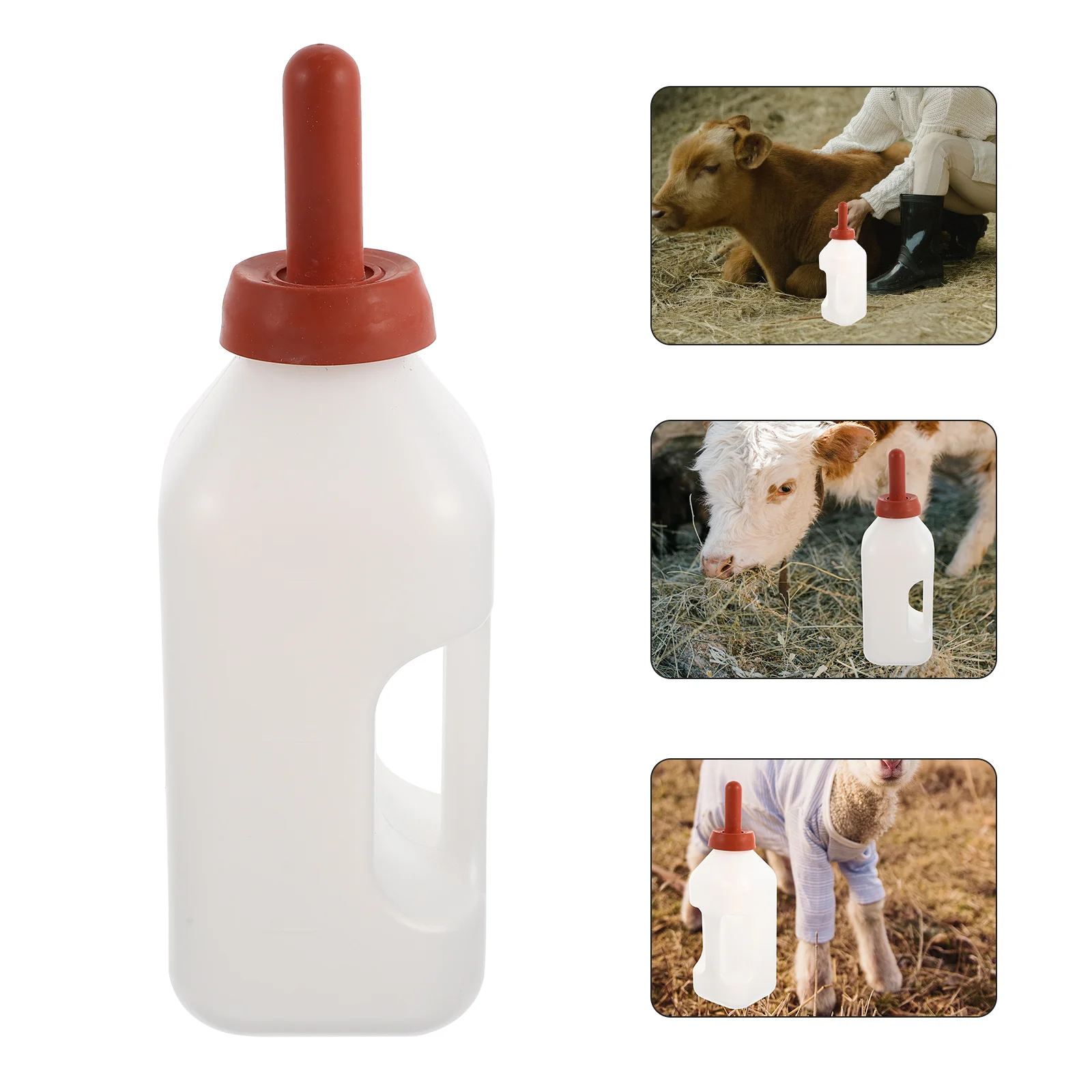 

Calf Feeding Bottle Little Livestock Milk Bottles Sheep Feeders Pet Container Animal Lamb Nursing Cow Goat Tools