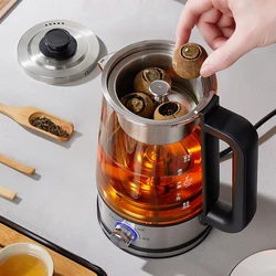 1.3L Electric Kettle Automatic Steam Spray Teapot with Filter Multifunctional Glass Teapots Thermo Pot Home Boil Water Kettle