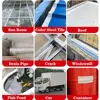 Waterproof Tape High Temperature Resistance Aluminum Foil Thicken Butyl Tape Wall Pool Roof Crack Duct Repair Sealed Self Tape 6