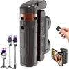Pocket Flexible Portable Mini Bluetooth Selfie Stick Telescopic Multifunctional Tripod Stand for IPhone Android Phone Monopod