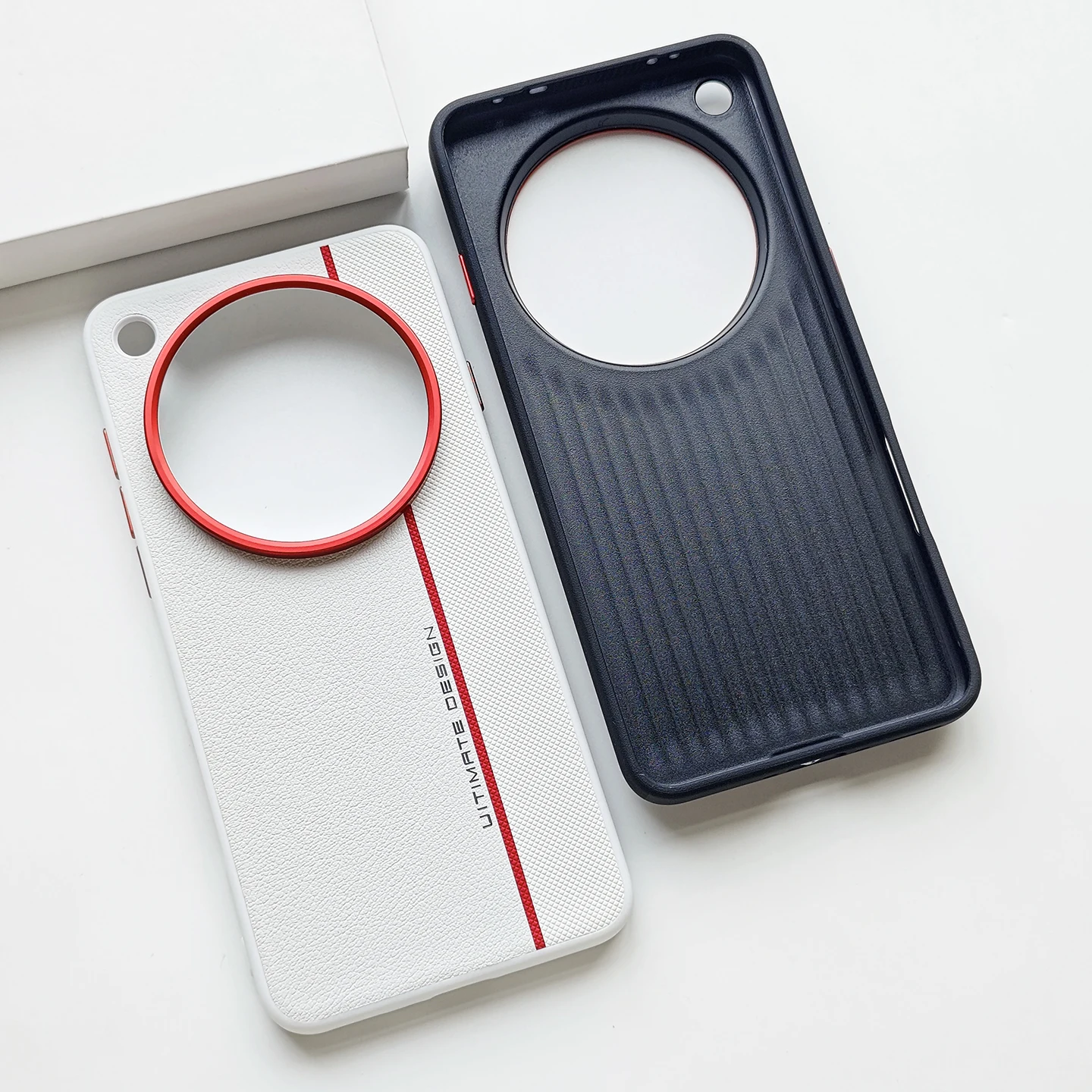 OPPO Find X9 Ultra Stylish PU Leather Splicing Ultra-Thin Protective Phone Case
