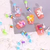 50pcs Miniature Lollipop/ 1:12 kawaii charm for Nails, Crafts, Jewelry/ Cute 3D Studs Charms Jewelry, 3D Lollipop Charms 2