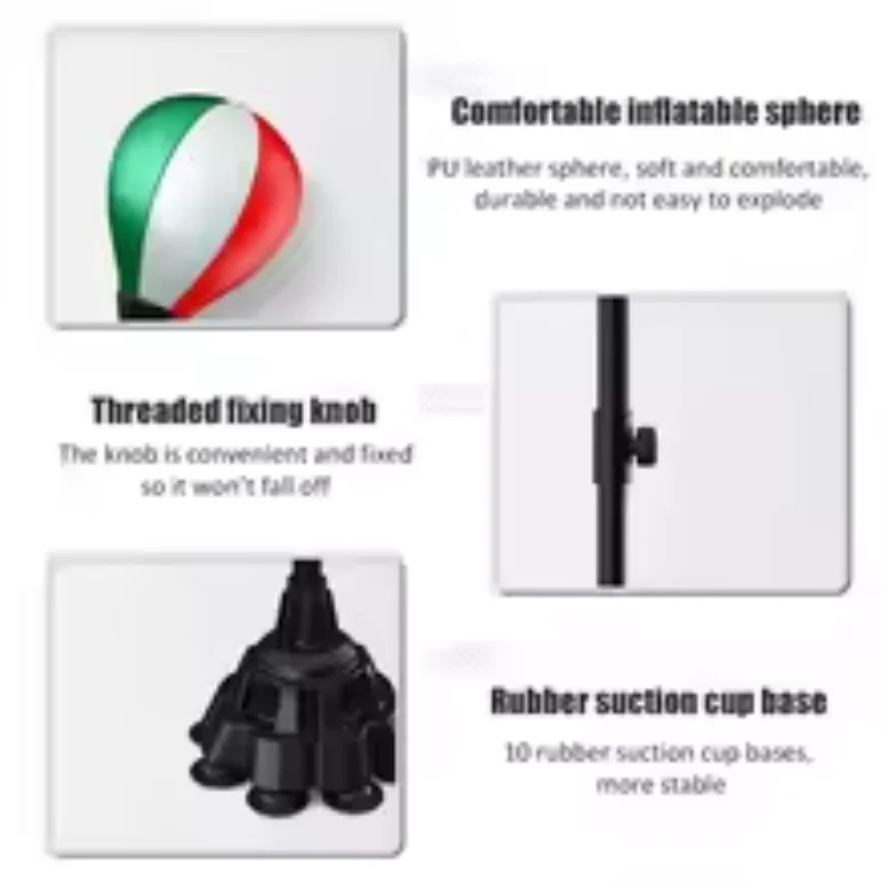 Boxing Speed Ball Training Reaction Target Tumbler Vent Decompression Ball Stand Up Sanda Fitness Equipment head mounted speed ball boxing speed ball boxing reaction ball
