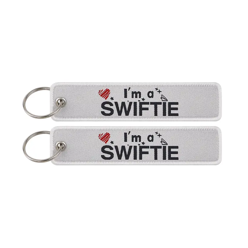 1pcs Computer Pop-up Window Quotes Embroidered Keys Tag Keychains For Motorcycles Backpack Fashion Key Ring Accessories Gifts - Image 76