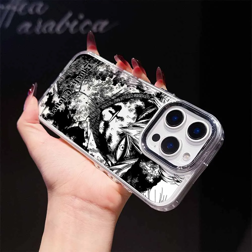 Black Clover Anime Soft Phone Case