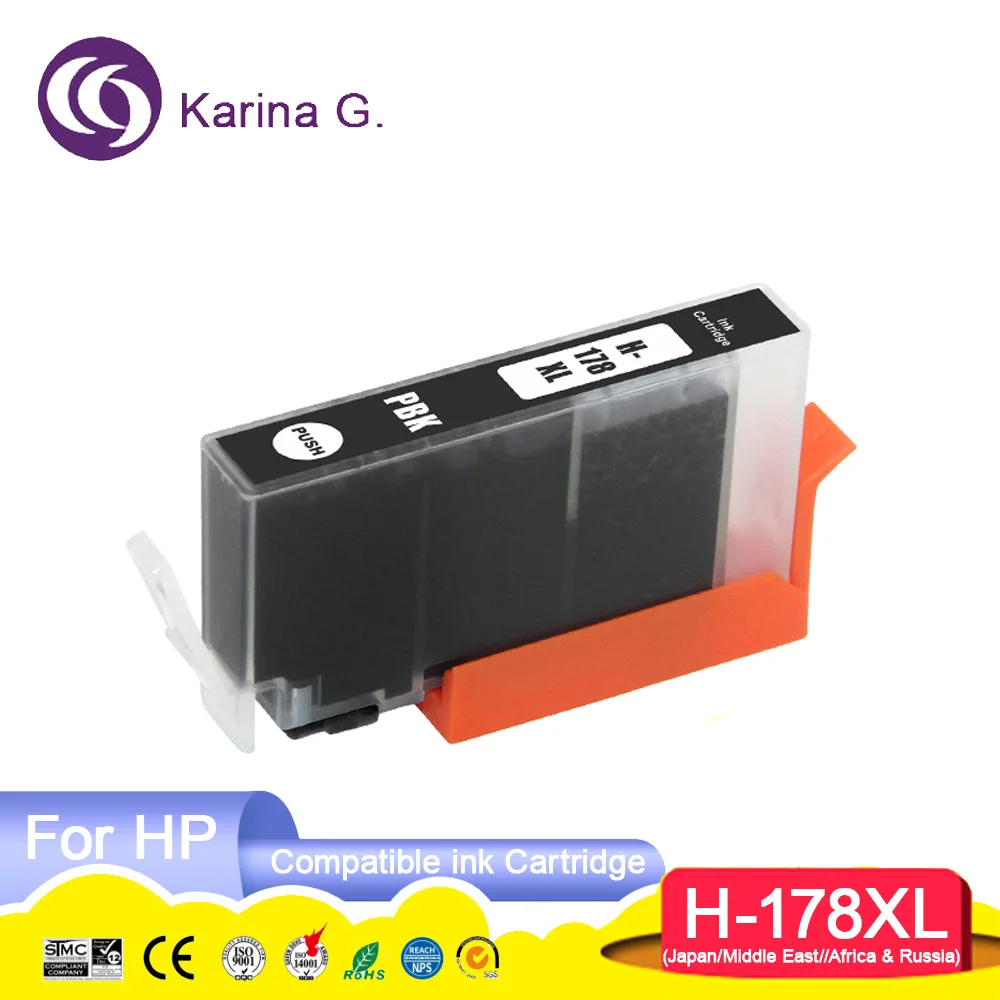 178 178XL Premium Compatible Color Inkjet Ink Cartridge for 178 Photosma C6380/