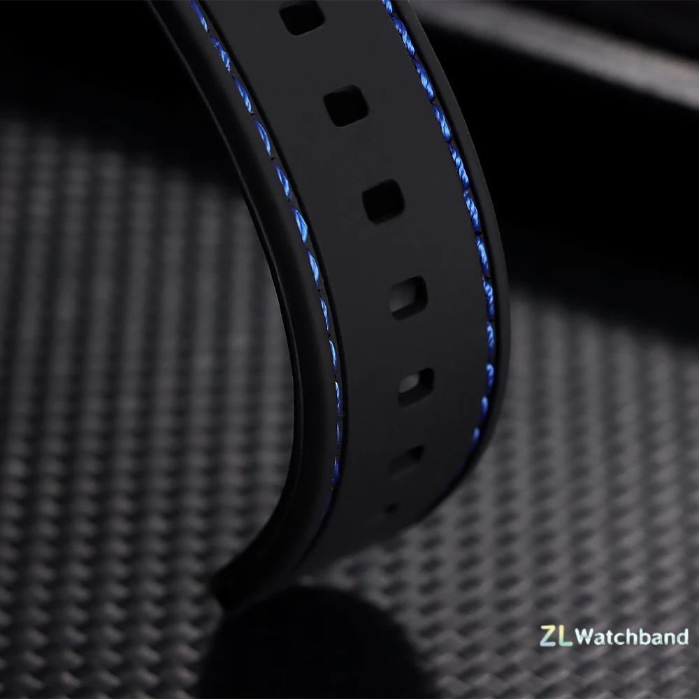 Enhanced Sports Silicone Waterproof Watch Band - Thick Rubber Strap Bracelet